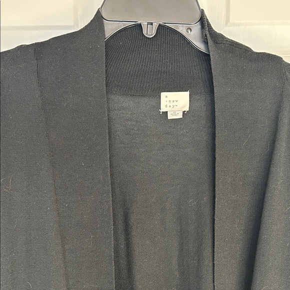 Black Long Cardigan - Picture 2 of 5